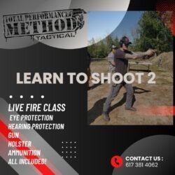 TPS Method Tactical, Learn to Shoot 2 Class; beginner shooting class, how to shoot a gun, gun class, beginner gun class, learn to shoot a gun