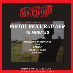 pistol skill builder, shooting class